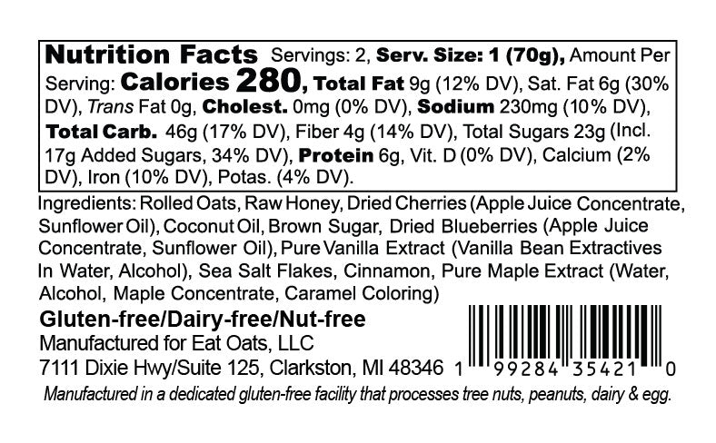 Granola box - 4 pack Subscription